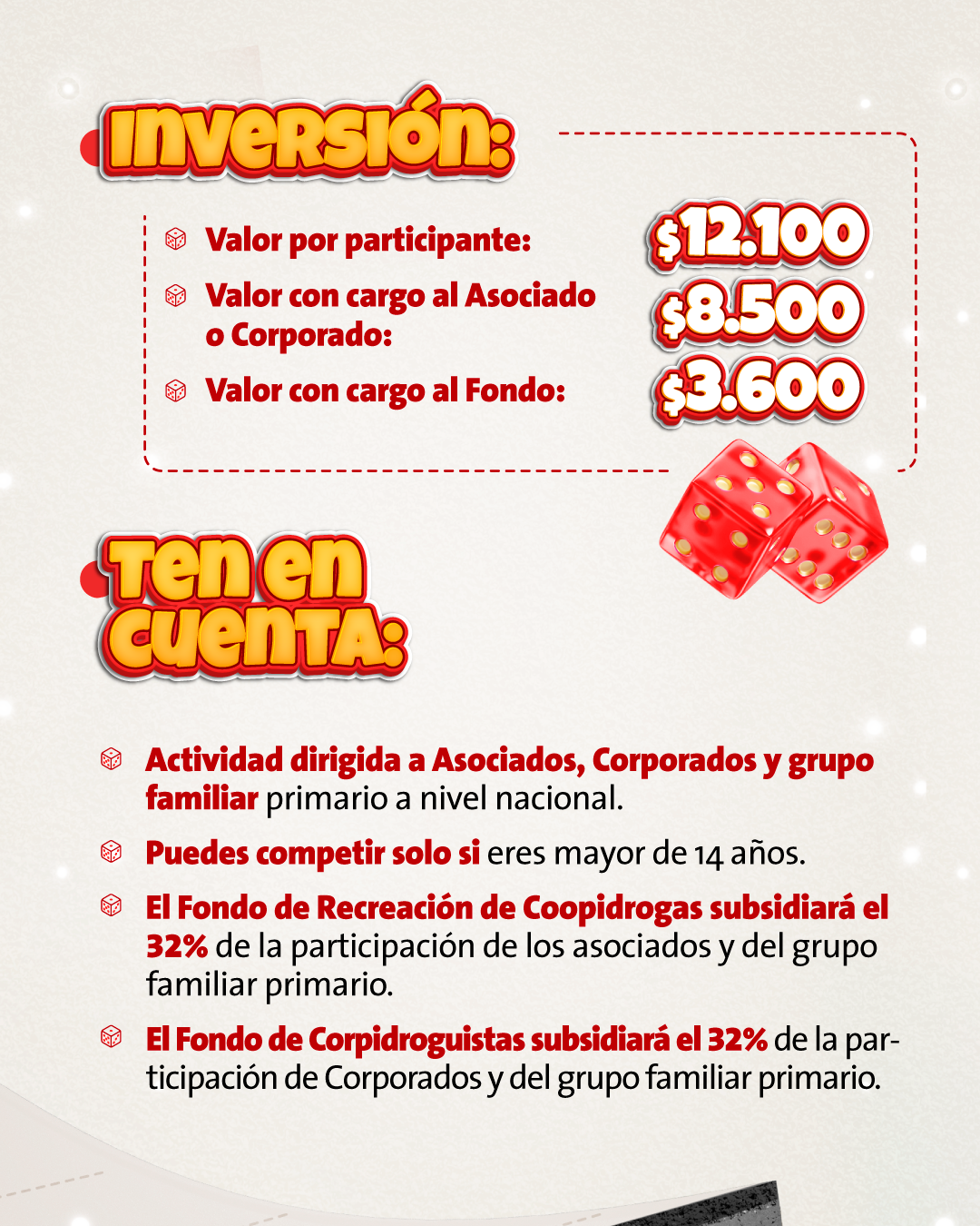 2 Torneo de Parchis 2026