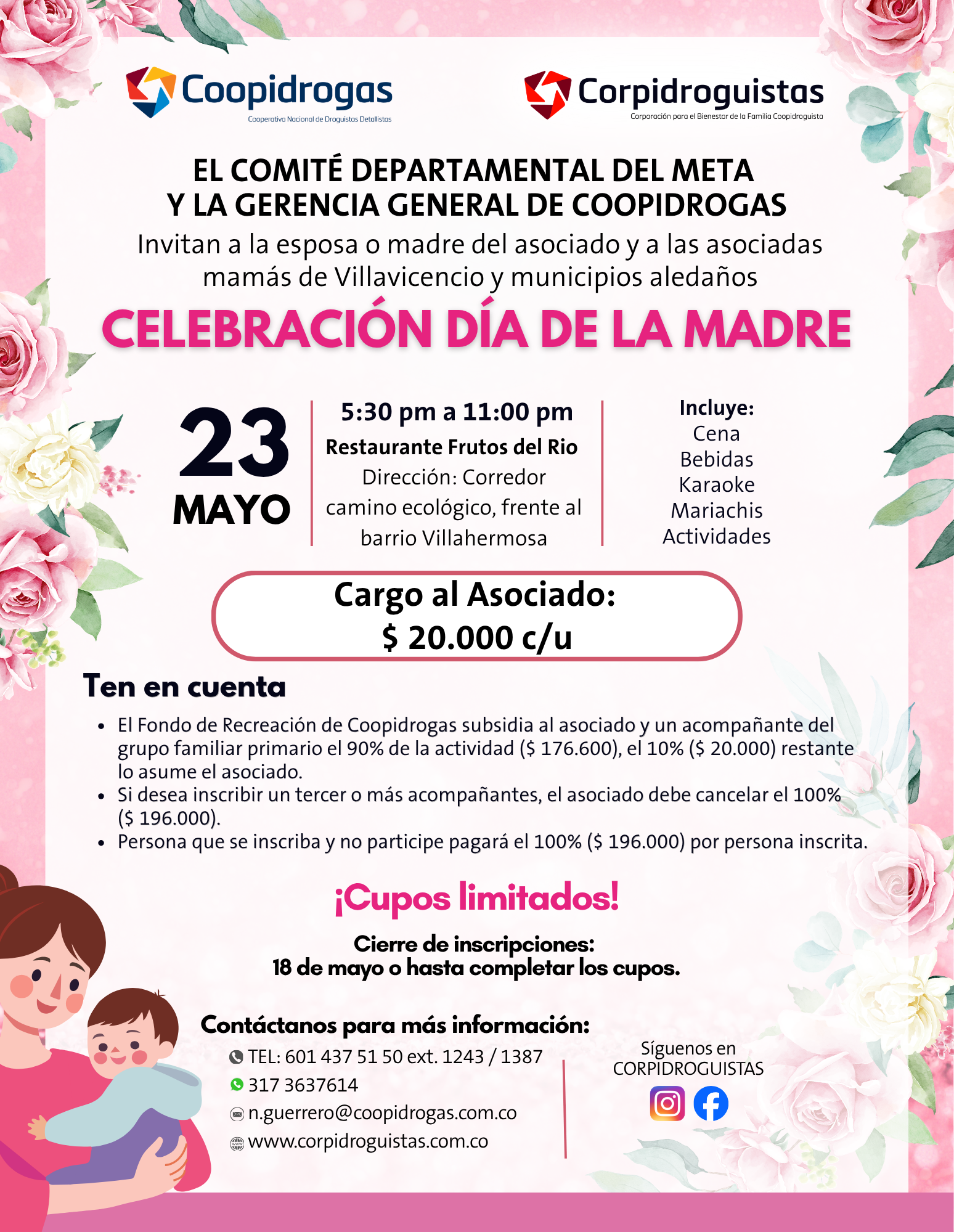 Día de la madre Villavicencio