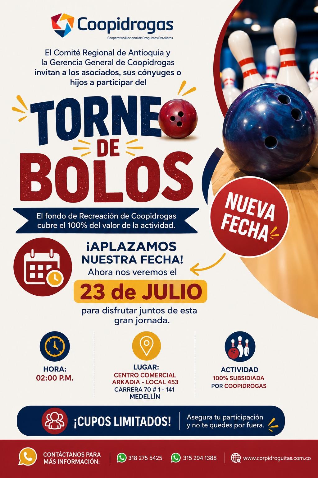 Torneo de Bolos - Medellín