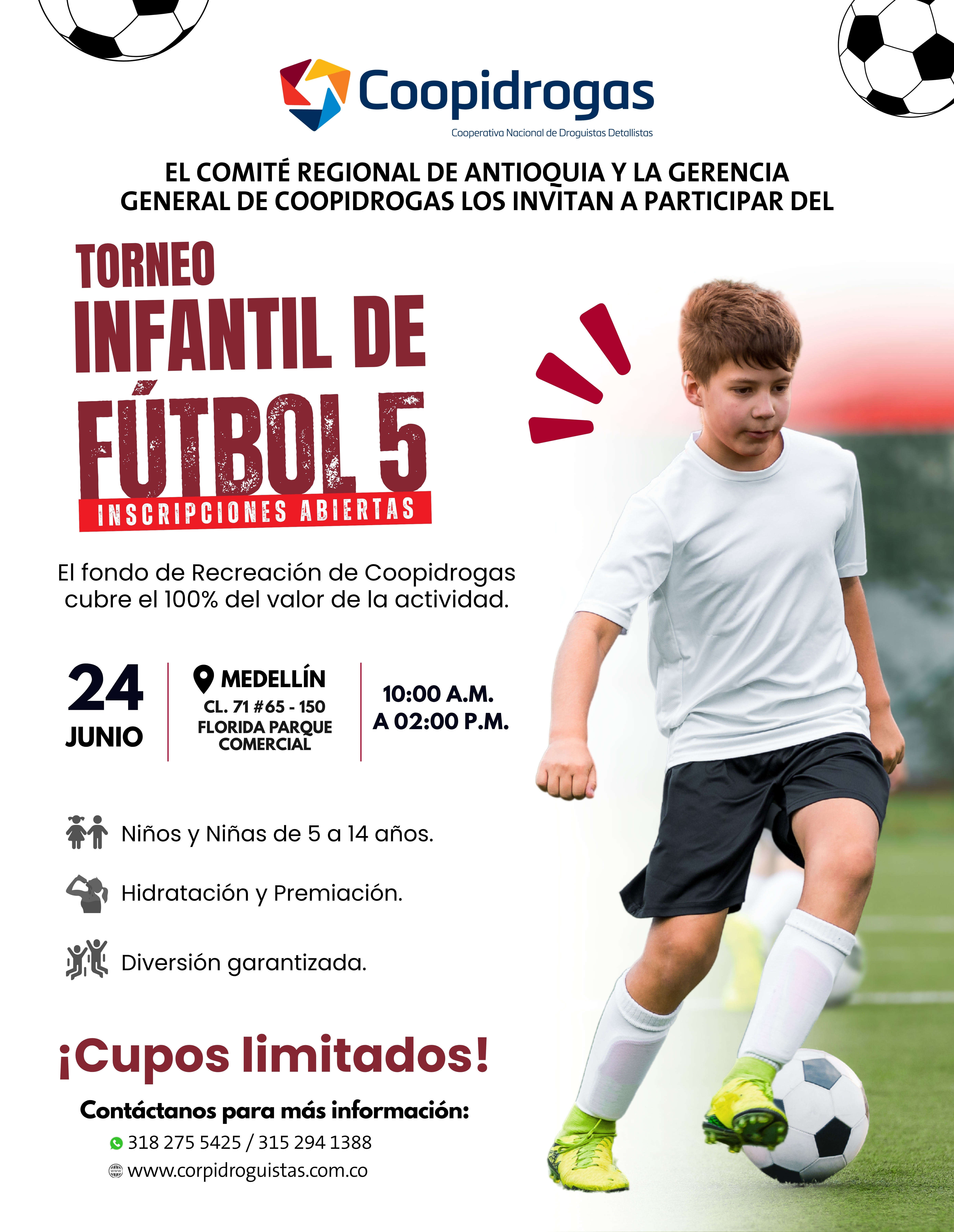 Torneo Infantil de Fútbol - Medellín
