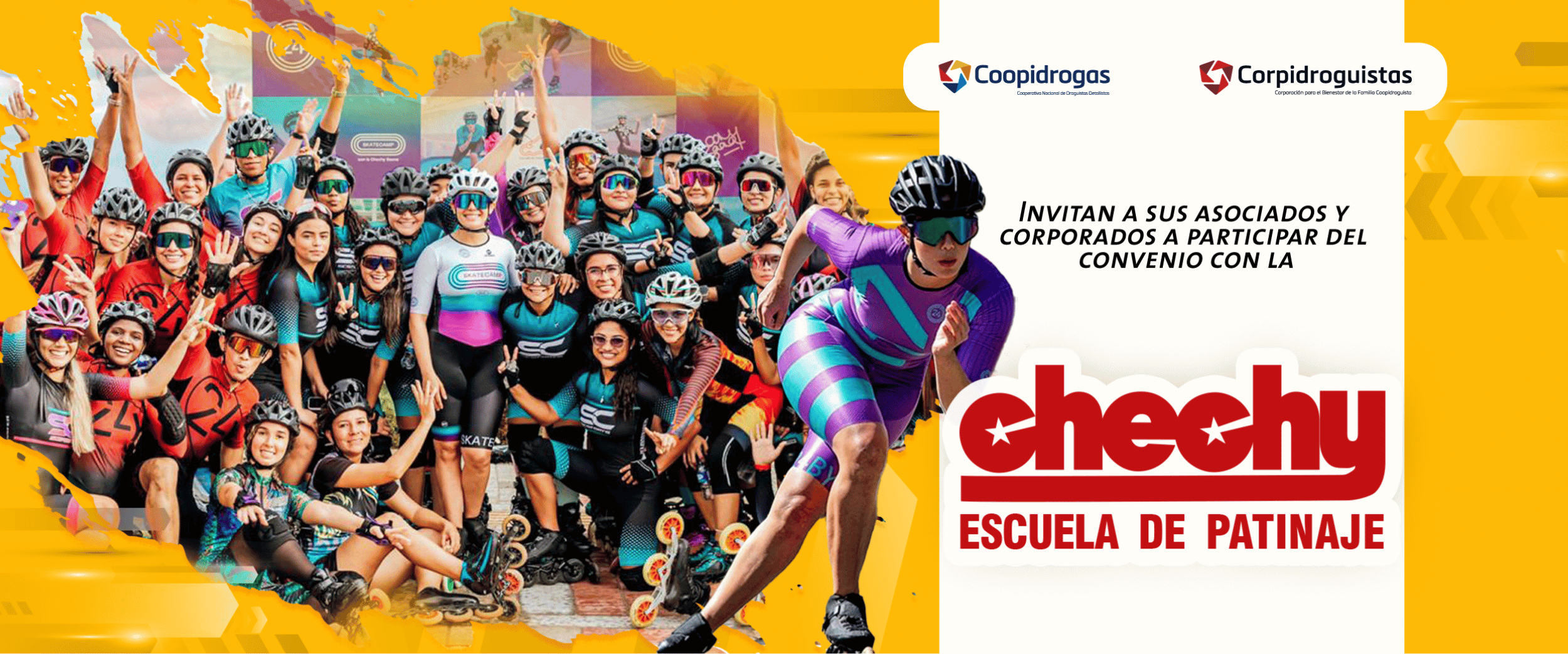 Escuela de patinaje Chechy Baena