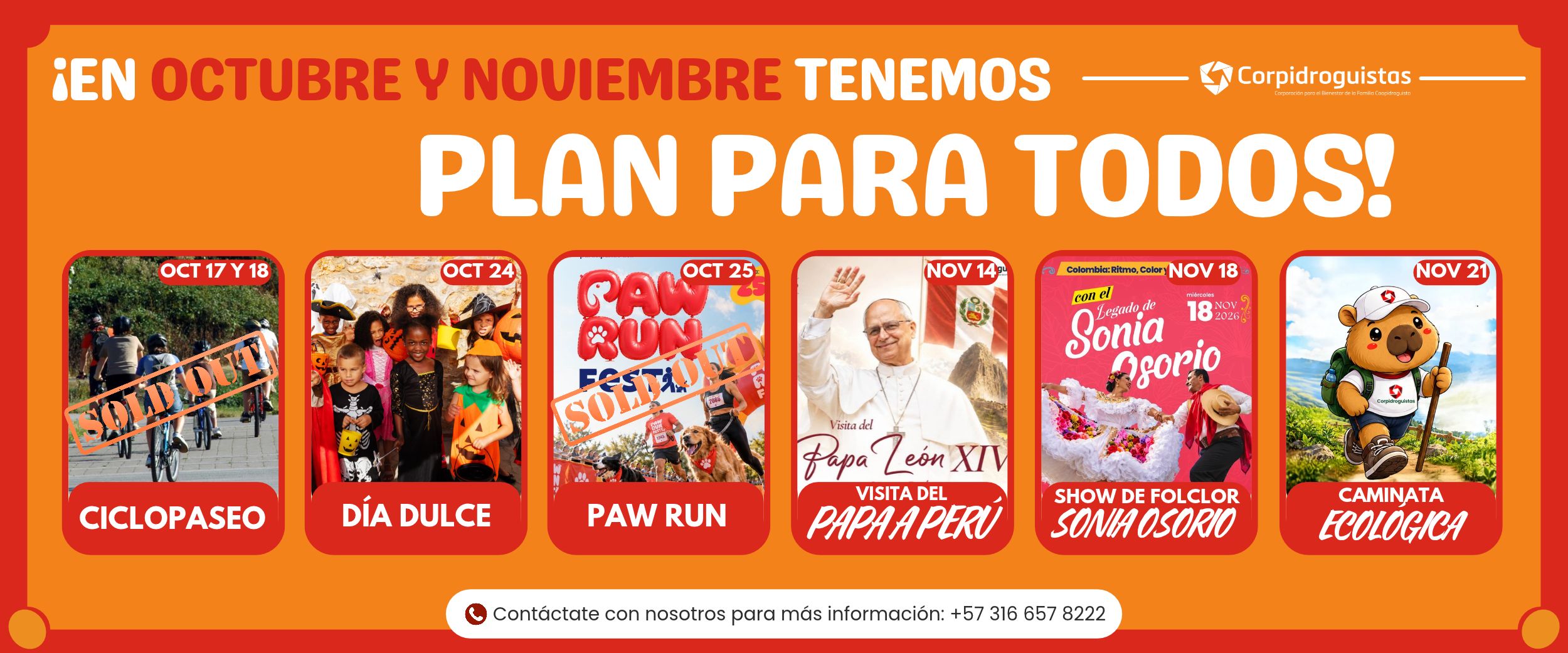 Cronograma Octubre y Noviembre