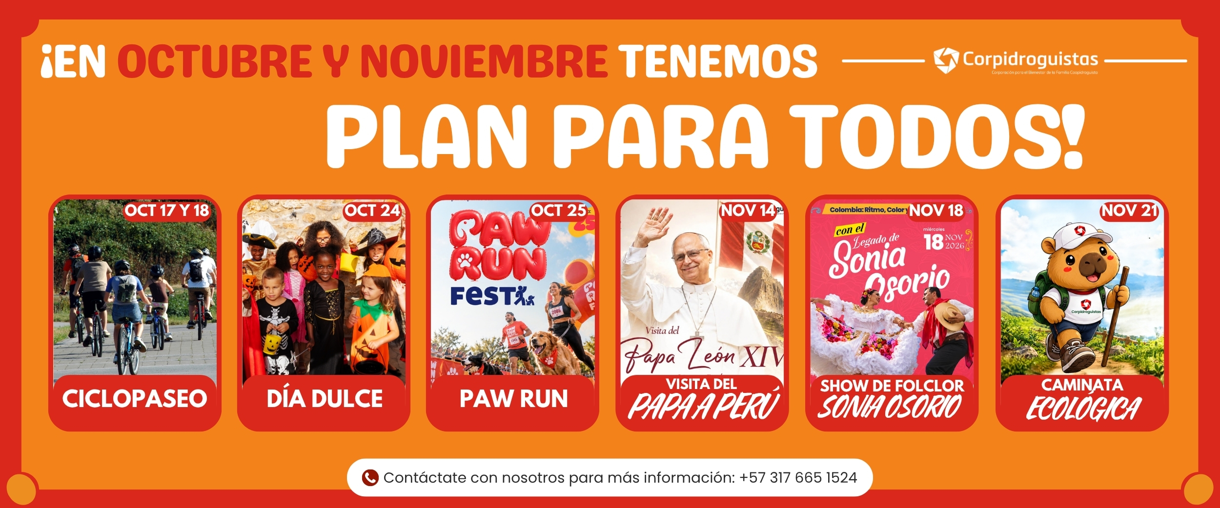 Cronograma Octubre y Noviembre